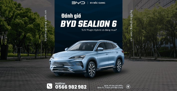 Đánh giá BYD Sealion 6 – SUV Plugin Hybrid đáng mua?